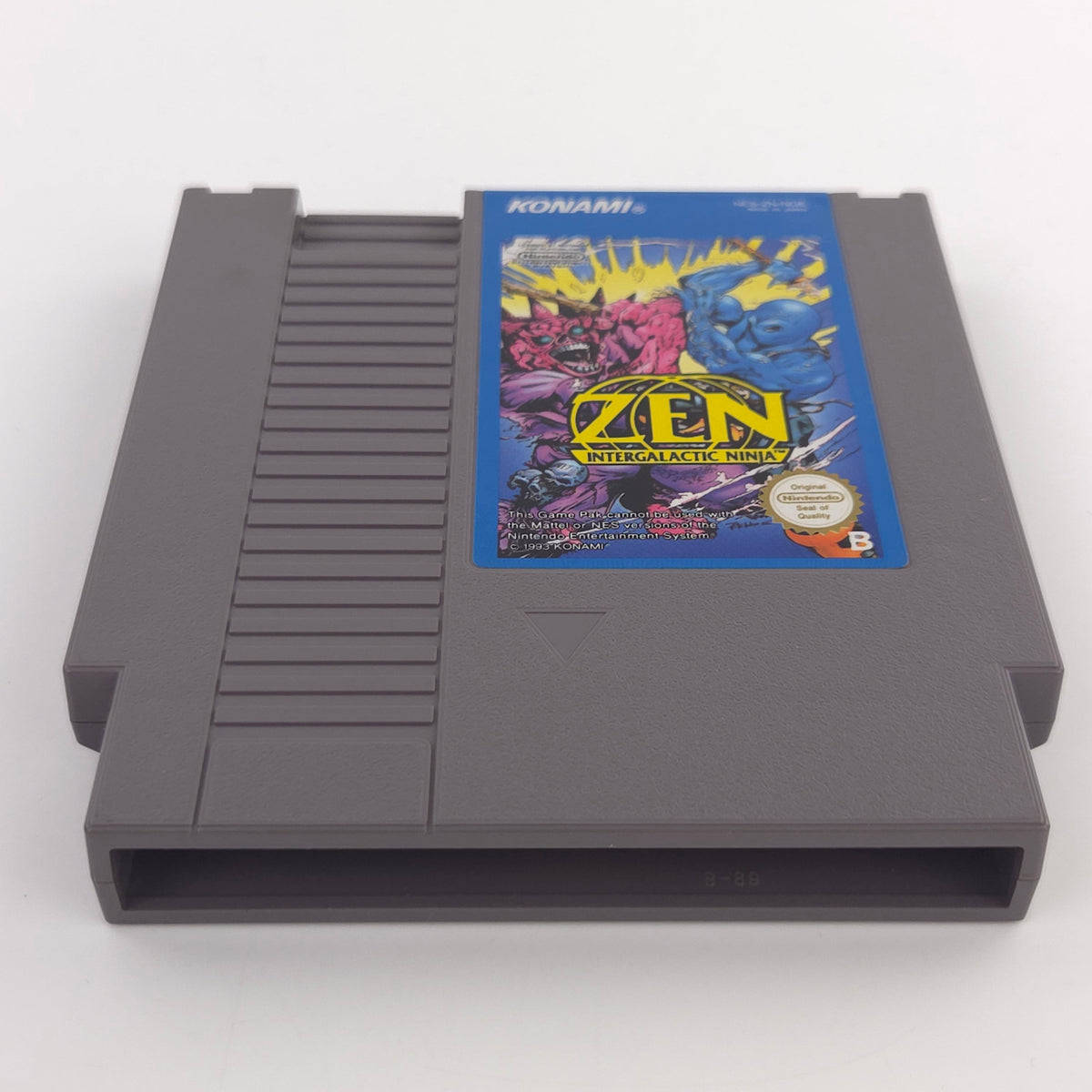 NES Spiel ZEN Intergalactic Ninja Modul Konami NOE PAL