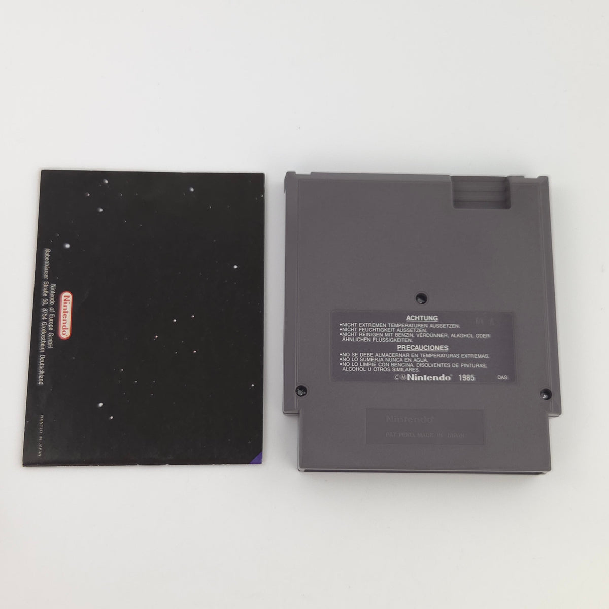 NES Spiel Super Mario Bros. 1-3 Bundle Berater OVP PAL B