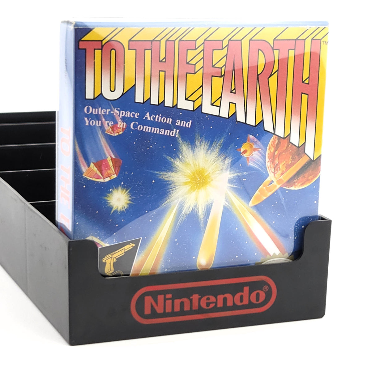 NES SNES N64 Vitrinen Schuber Tray Zubehör Aufbewahrung