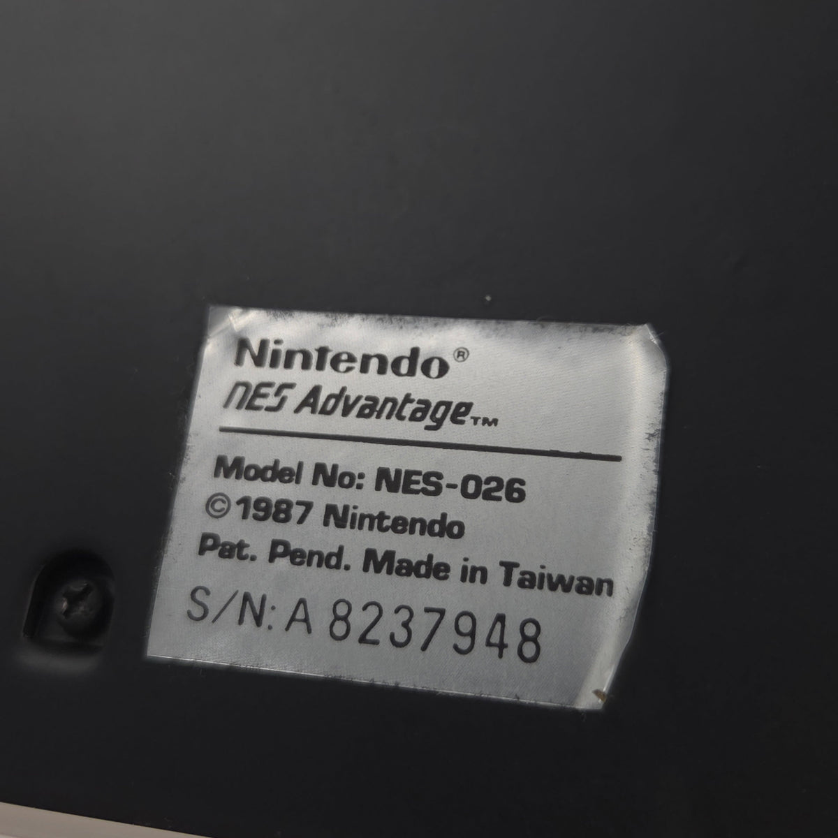 NES Zubehör NES-026 Advantage Arcade Stick Controller PAL