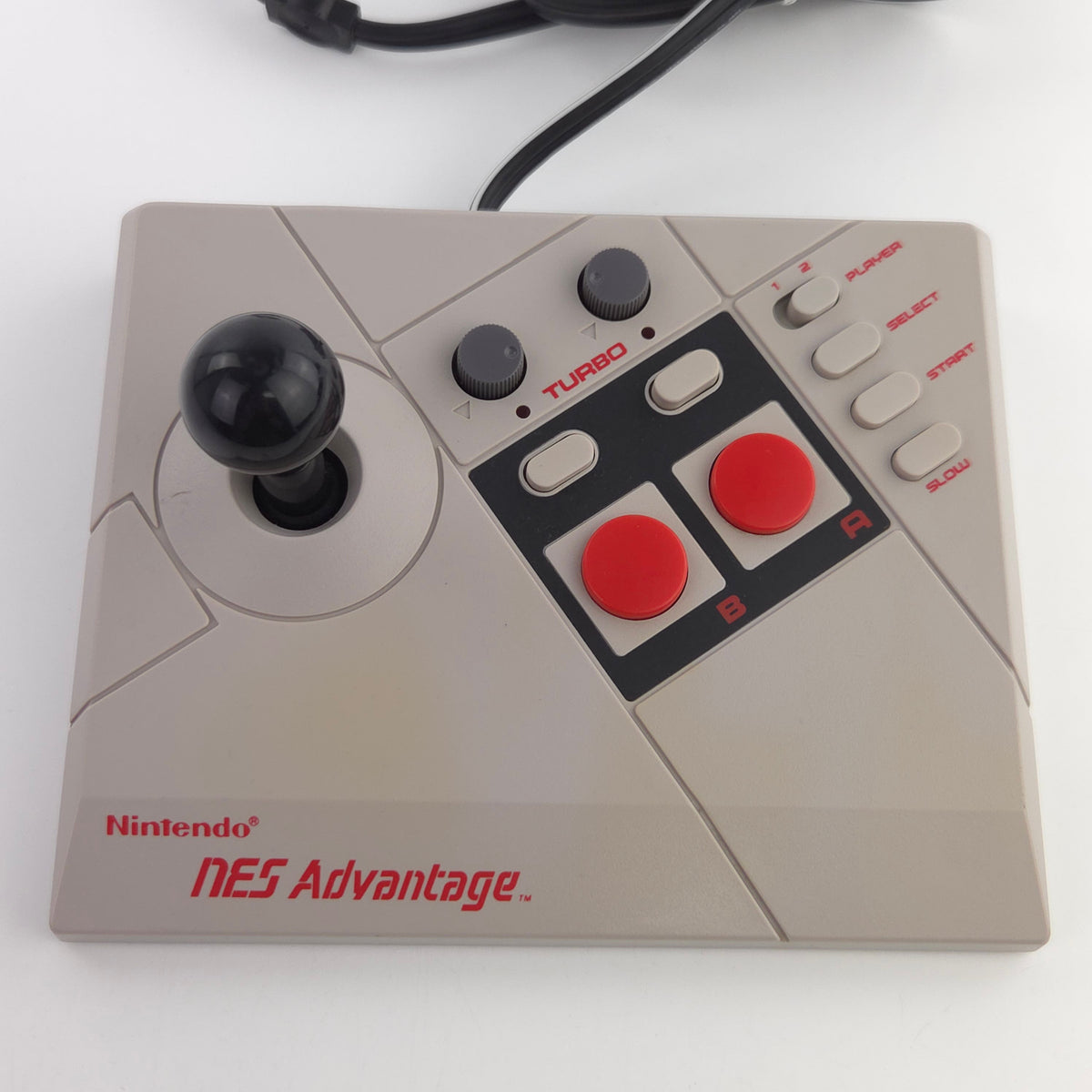 Nintendo NES Zubehör: Advantage Arcade Stick Gamepad (1987 PAL NMES-026)