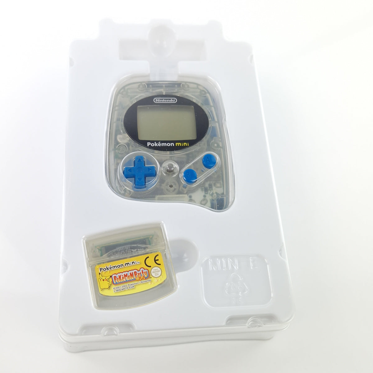 Nintendo Pokemon Mini Konsole Blau inkl. Pokemon Party OVP PAL