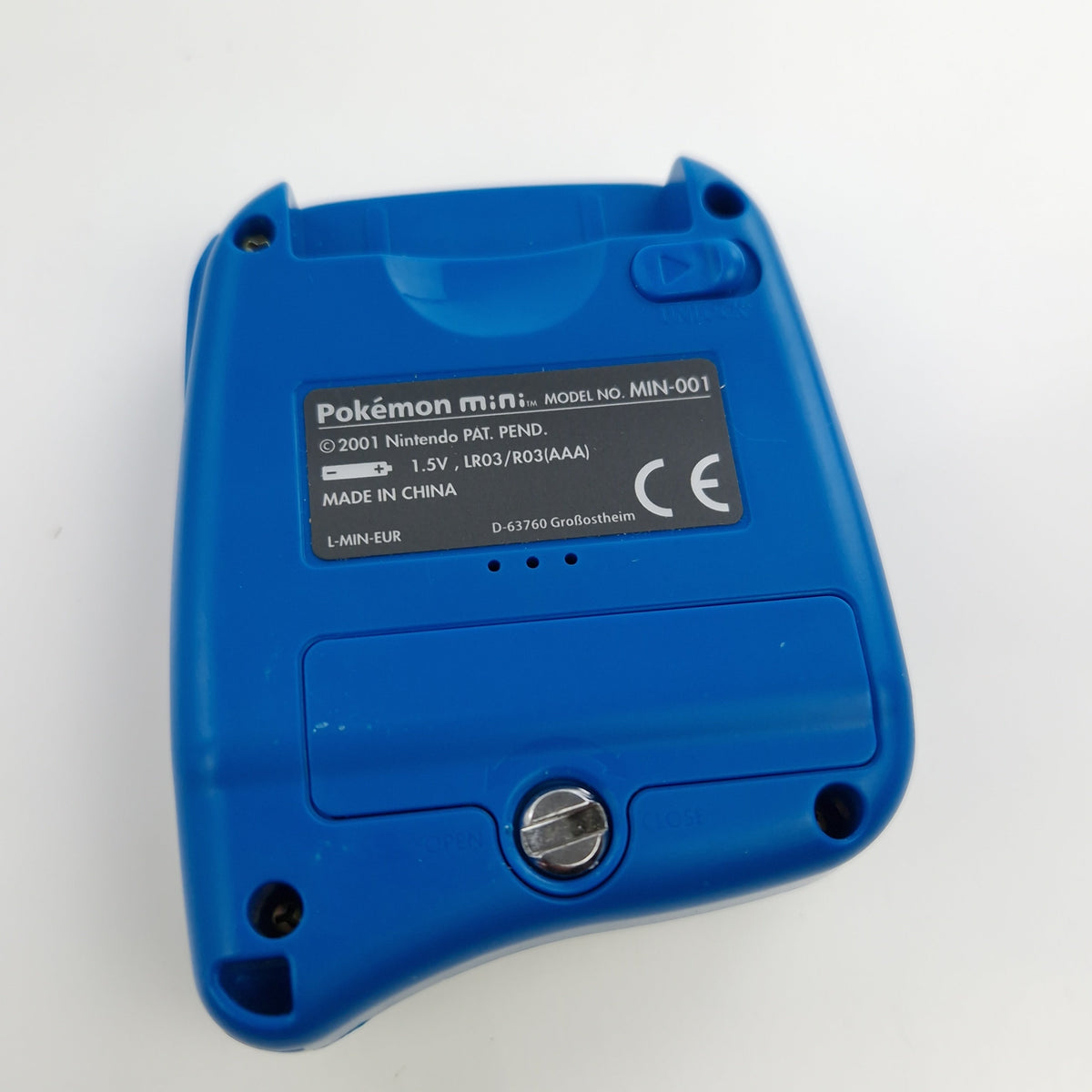 Nintendo Pokemon Mini Konsole Blau inkl. Pokemon Party OVP PAL