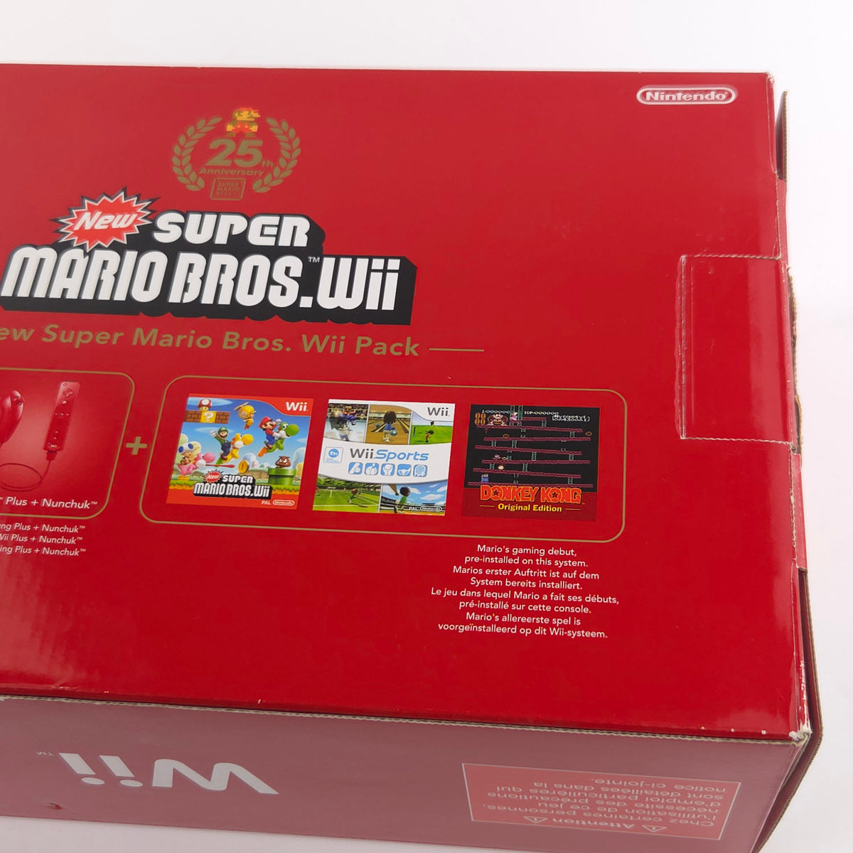 Nintendo Wii Konsole – New Super Mario Bros 25th Ed OVP