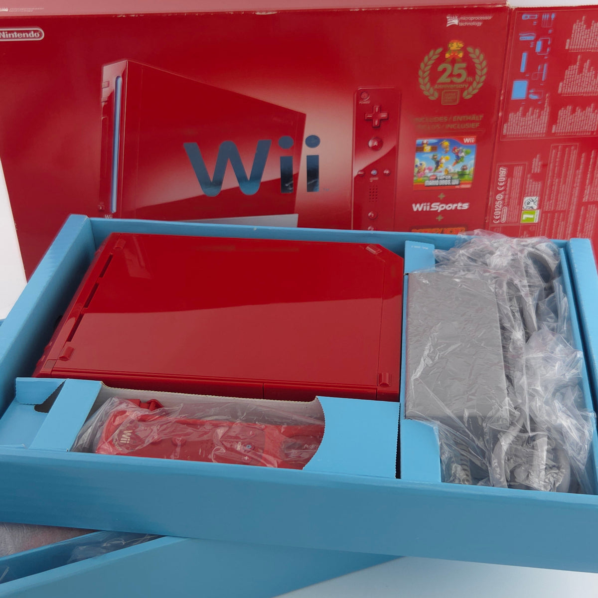 Nintendo Wii Konsole – New Super Mario Bros 25th Ed OVP