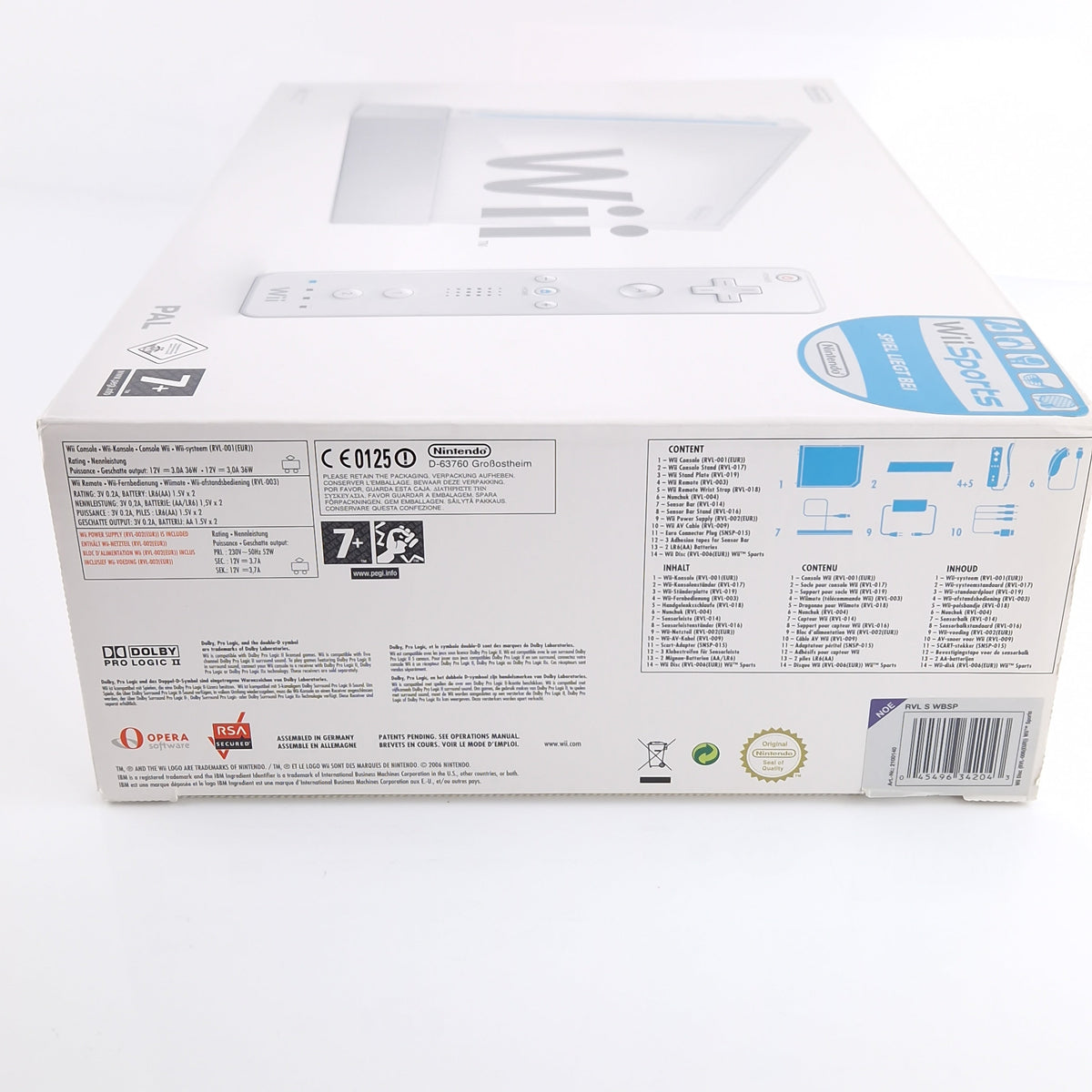 Nintendo Wii Konsole – Wii Sports Bundle Neu OVP