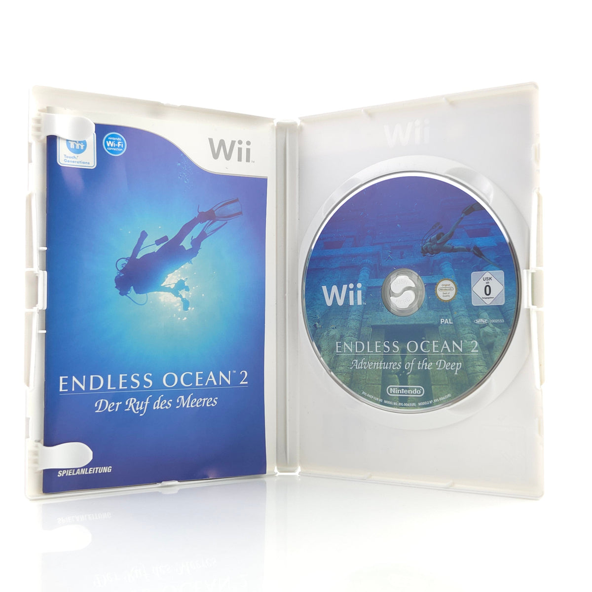 Nintendo Wii Spiel Endless Ocean 2 OVP