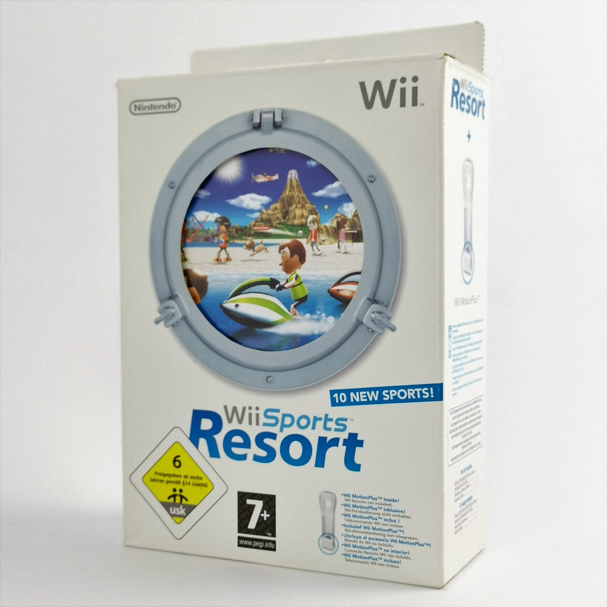 Nintendo Wii Spiel – Wii Sports Resort mit Motion Plus OVP PAL