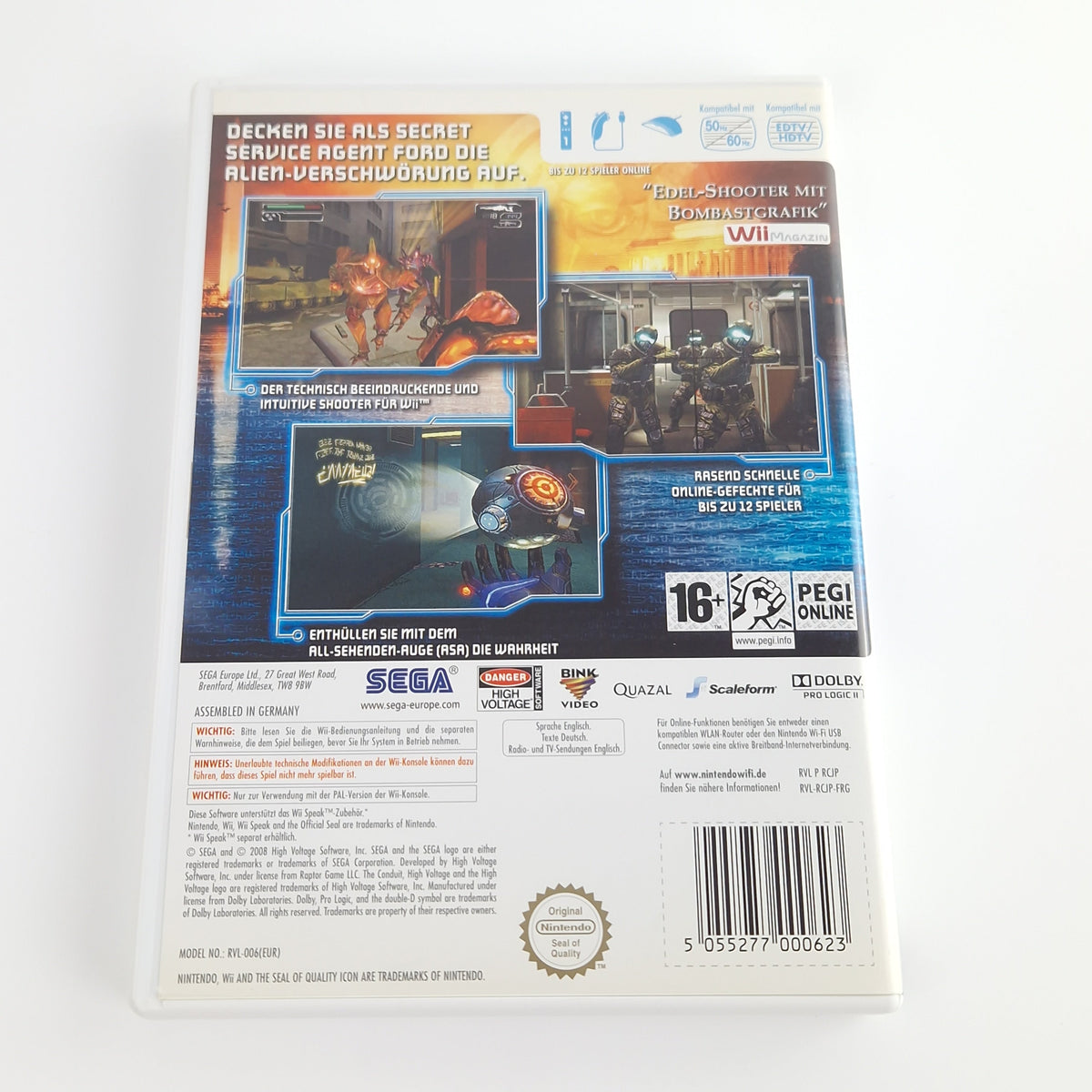 Nintendo Wii Spiel – The Conduit mit OVP PAL Version