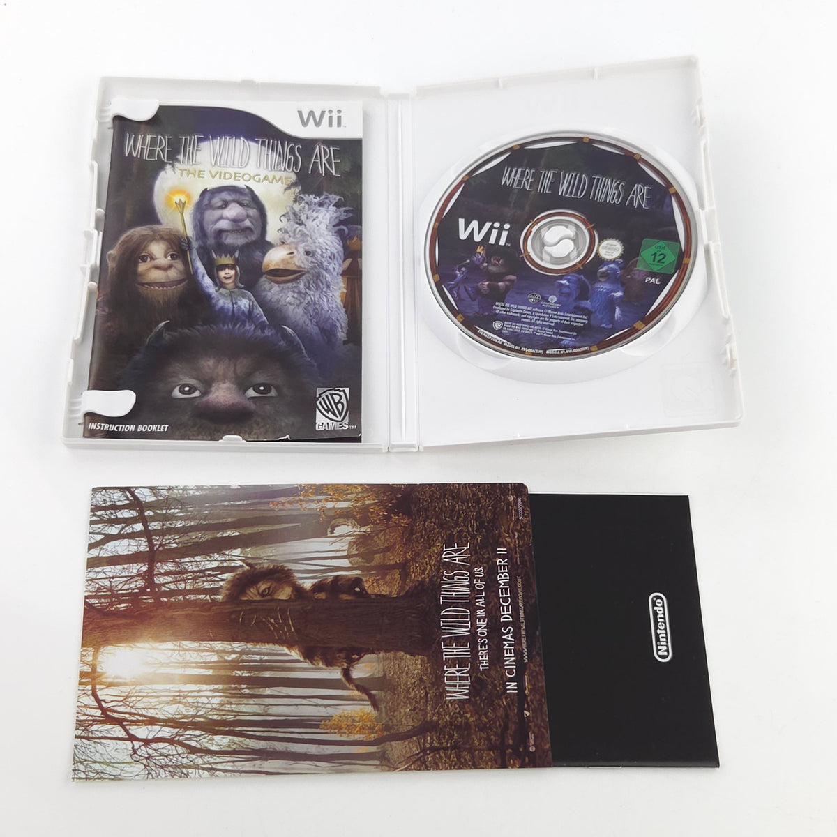 Nintendo Wii Spiel Where The Wild Things Are OVP PAL