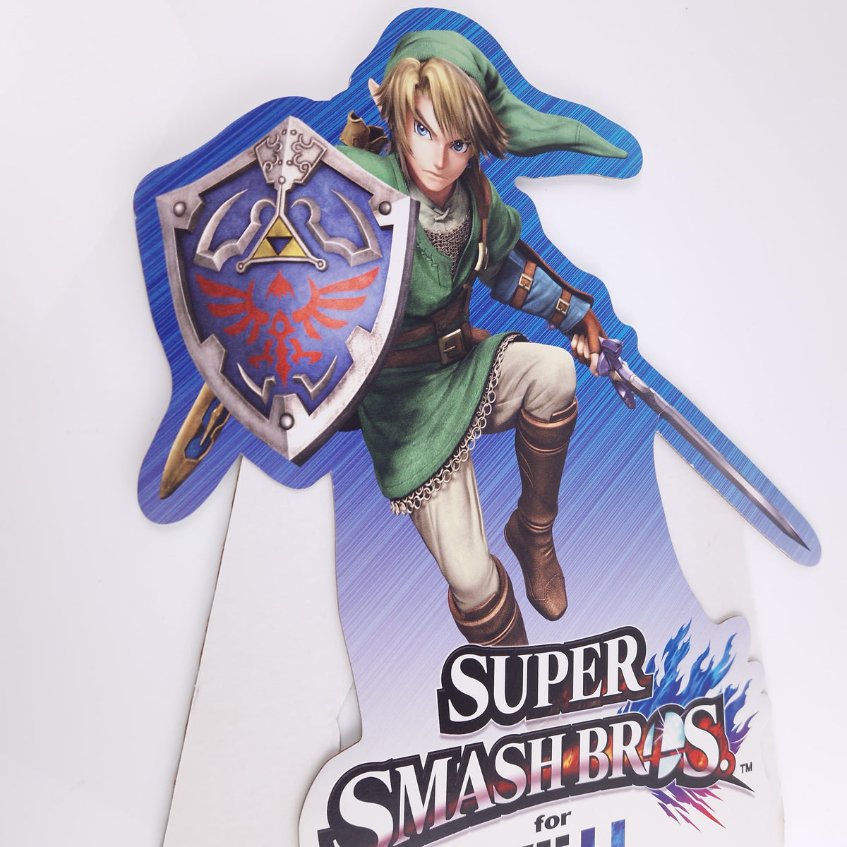Nintendo Wii U Promo Banner – Papp Aufsteller Super Smash Bros