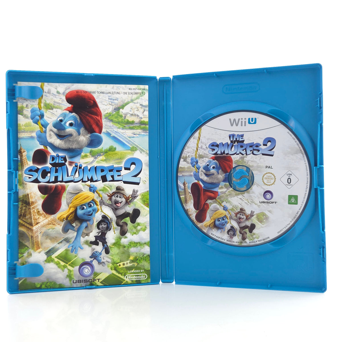 Nintendo Wii U Spiel Die Schlümpfe 2 OVP PAL