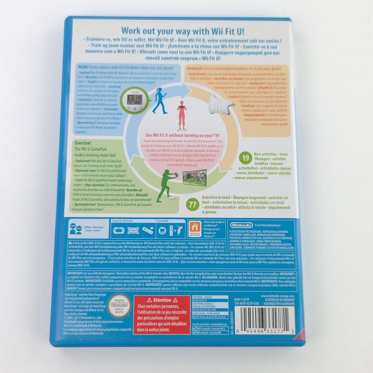 Nintendo Wii U Spiel Wii Fit U OVP