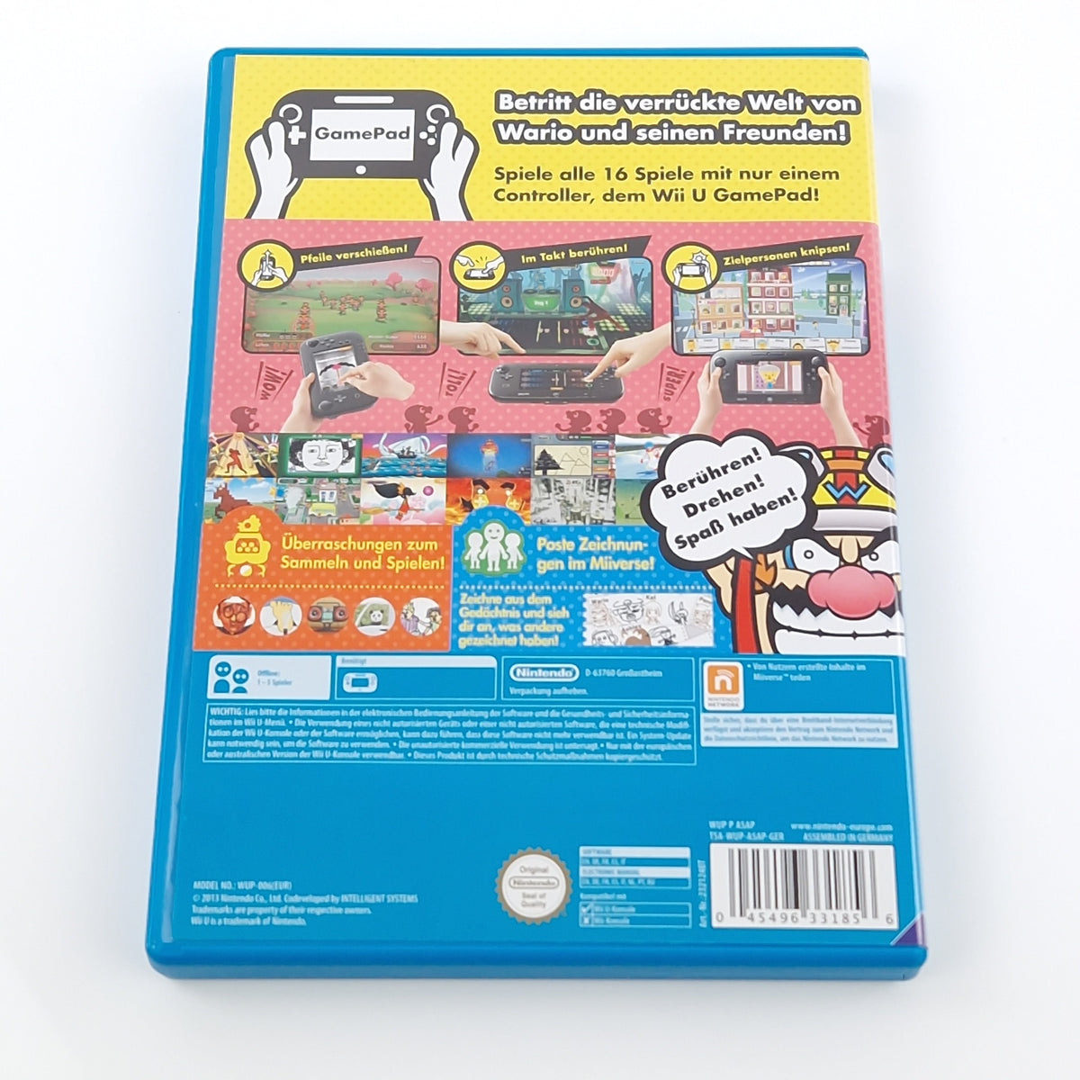 Nintendo Wii U Spiel – Game & Wario (OVP PAL)