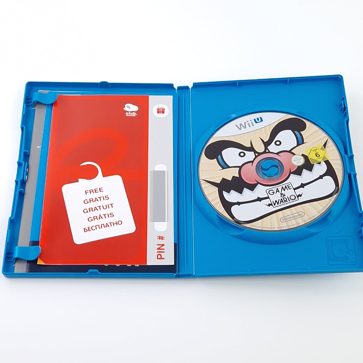 Nintendo Wii U Spiel – Game & Wario (OVP PAL)