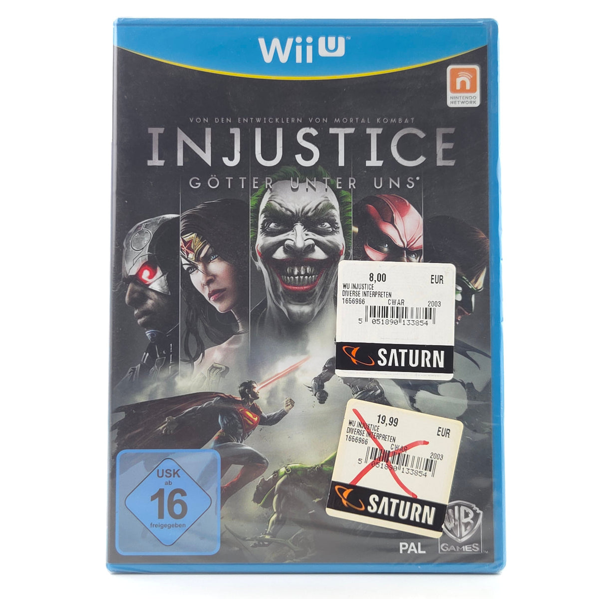 Nintendo Wii U Spiel: Injustice Götter unter Uns - NEU SEALED OVP (PAL DE)