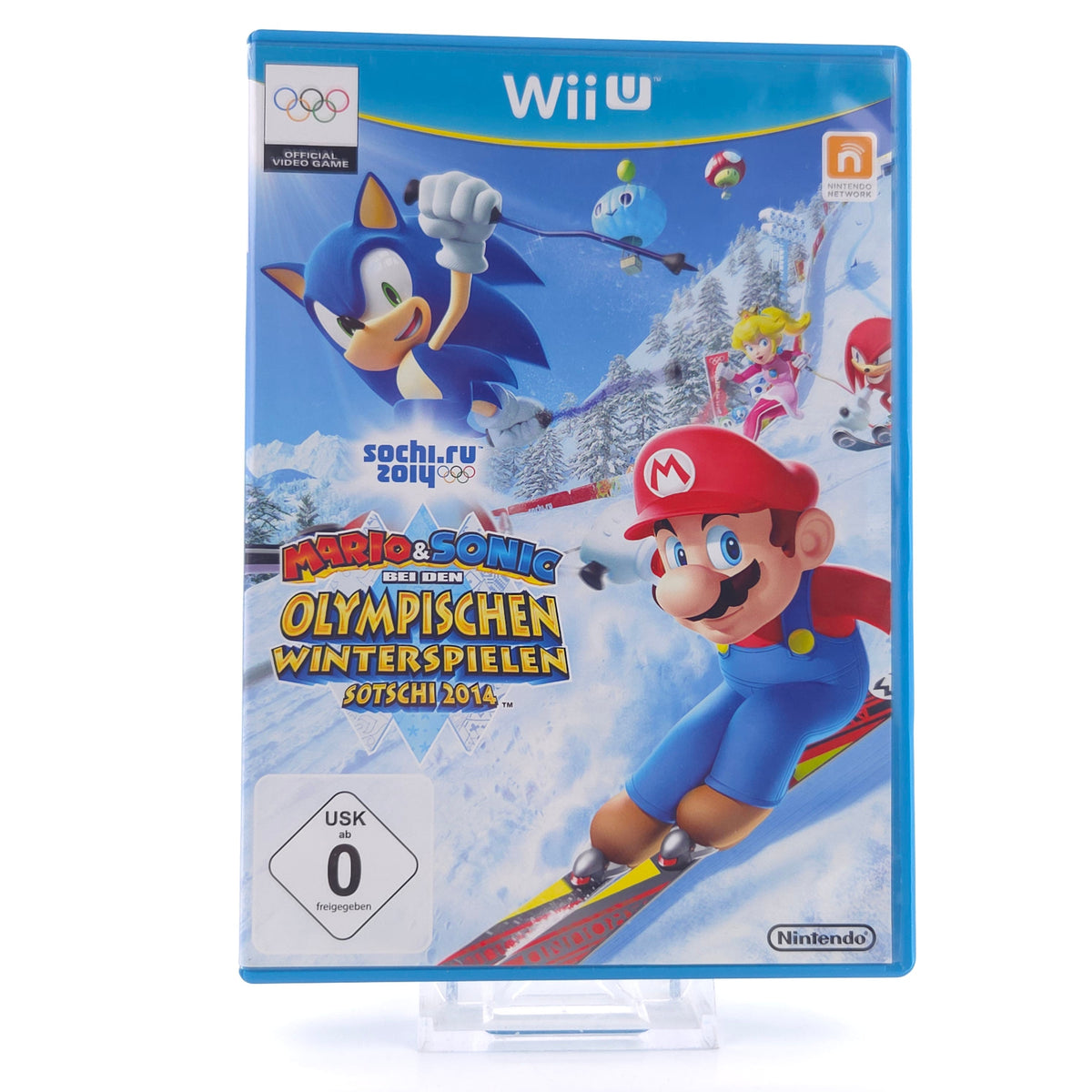 Nintendo Wii U Spiel Mario & Sonic Sotschi OVP