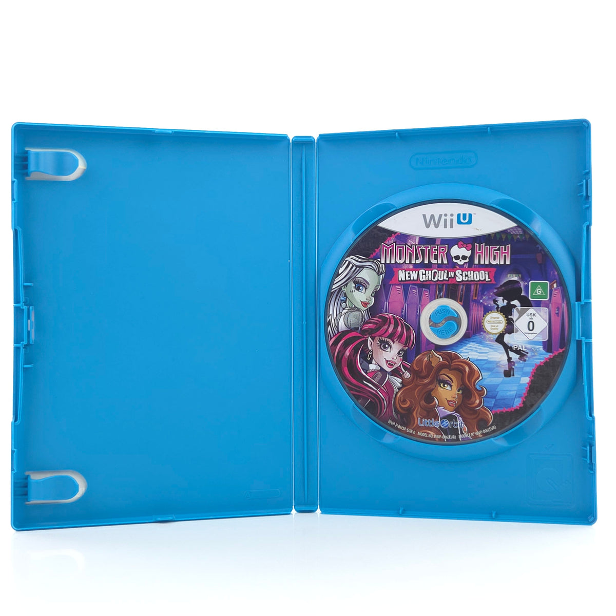 Nintendo Wii U Spiel Monster High OVP PAL