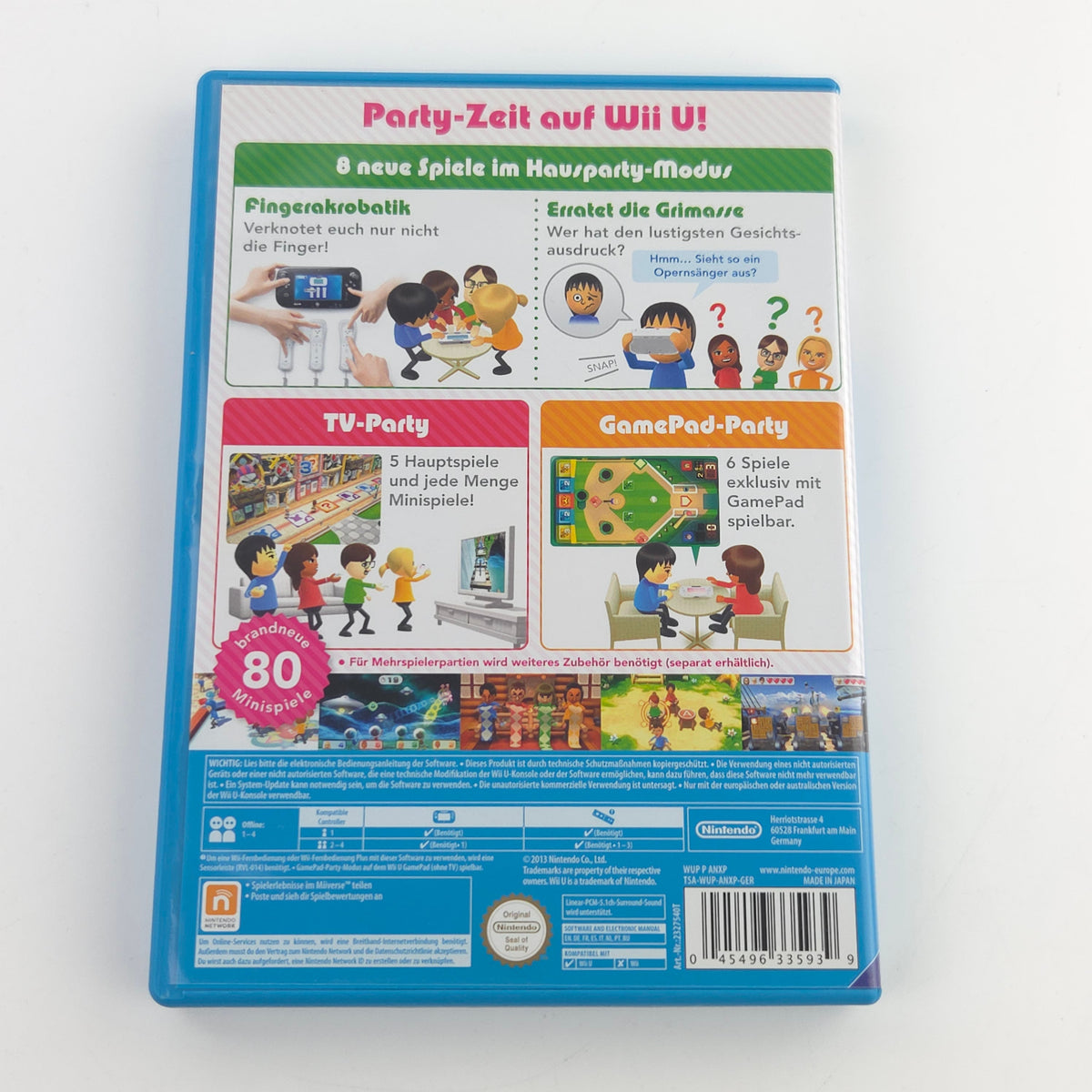 Nintendo Wii U Spiel Wii Party U OVP