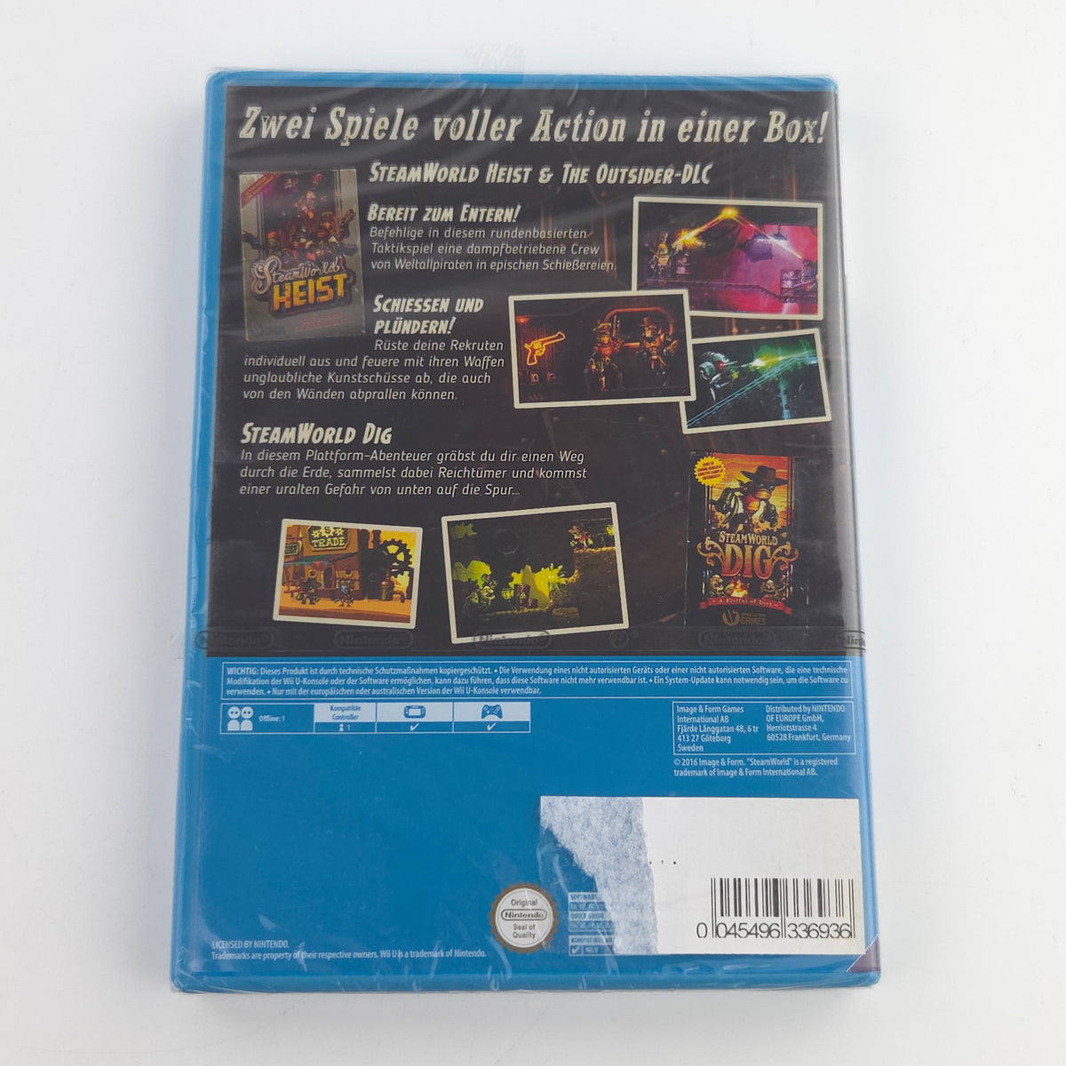 Nintendo Wii U Spiel: SteamWorld Collection - NEU SEALED OVP (PAL DE)