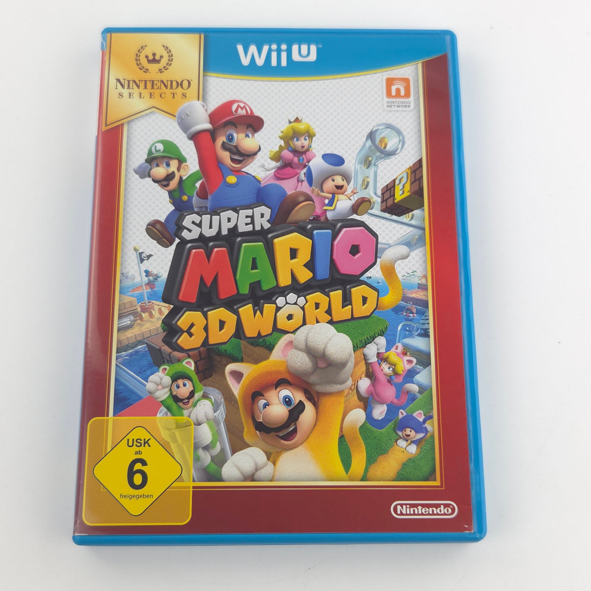 Nintendo Wii U Spiel Super Mario 3D World OVP
