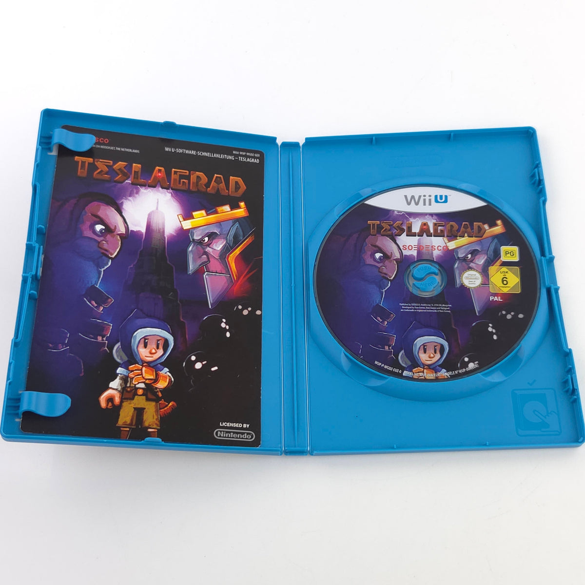 Nintendo Wii U Spiel Teslagrad OVP PAL