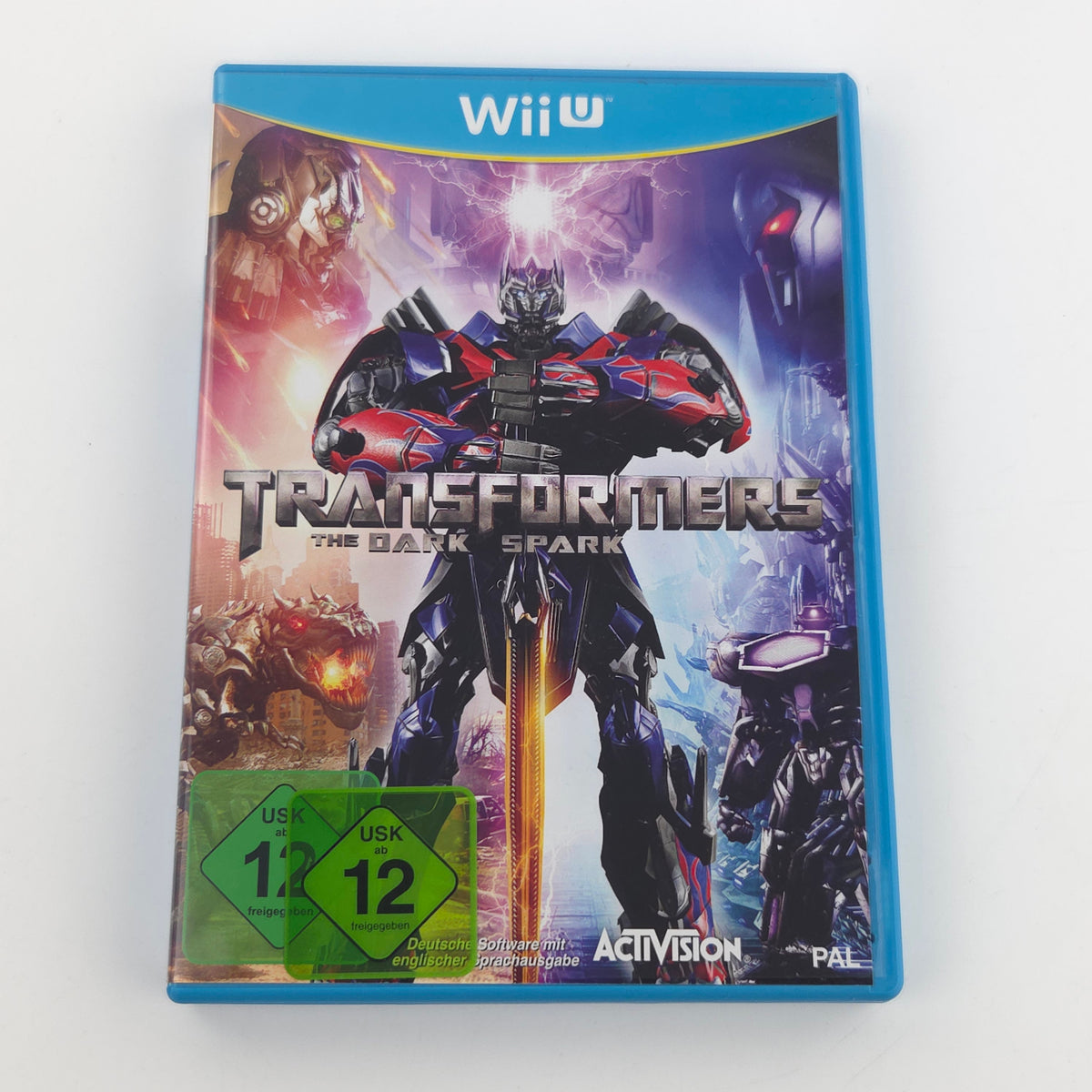Nintendo Wii U Spiel Transformers The Dark Spark OVP
