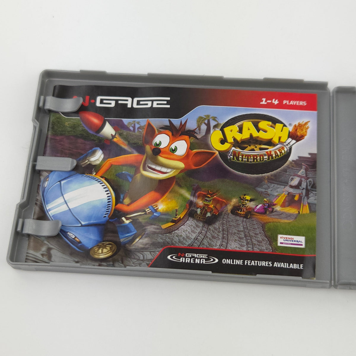 Nokia N-Gage Spiel Crash Nitro Kart OVP PAL