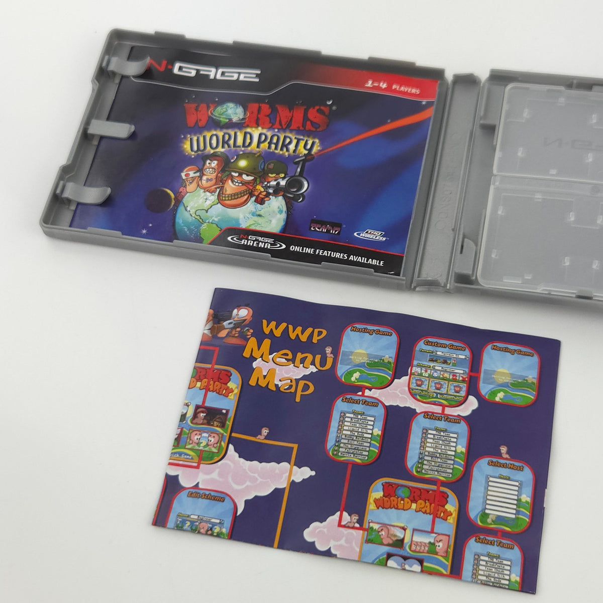 Nokia N-Gage Spiel Worms World Party OVP PAL