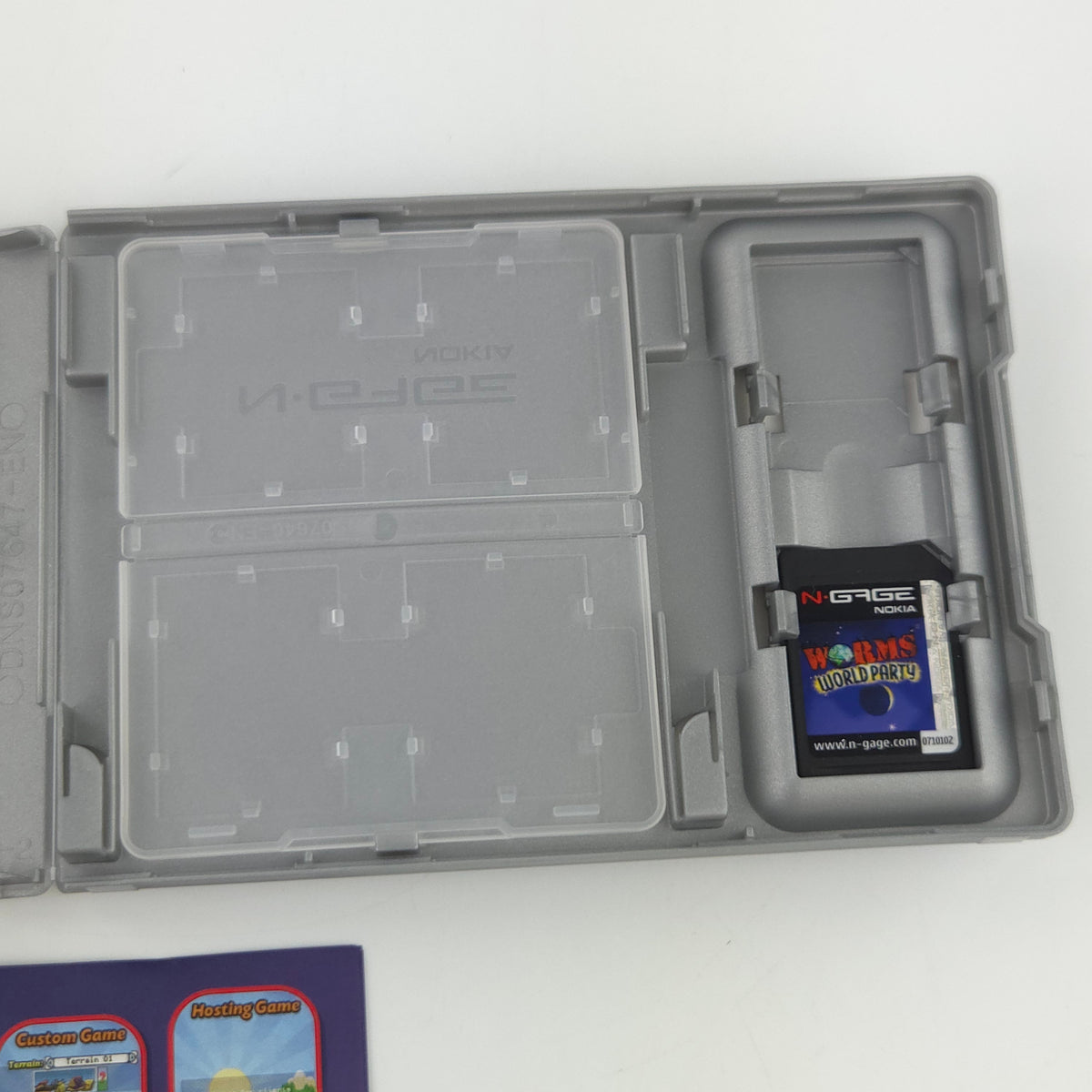Nokia N-Gage Spiel Worms World Party OVP PAL