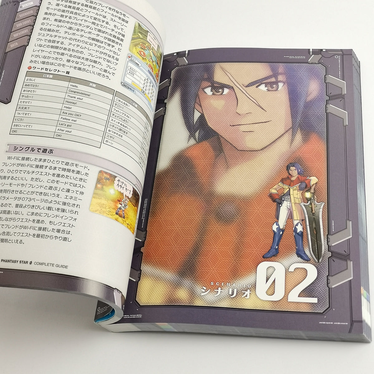Nintendo DS Strategie Guide – Phantasy Star Zero Japan