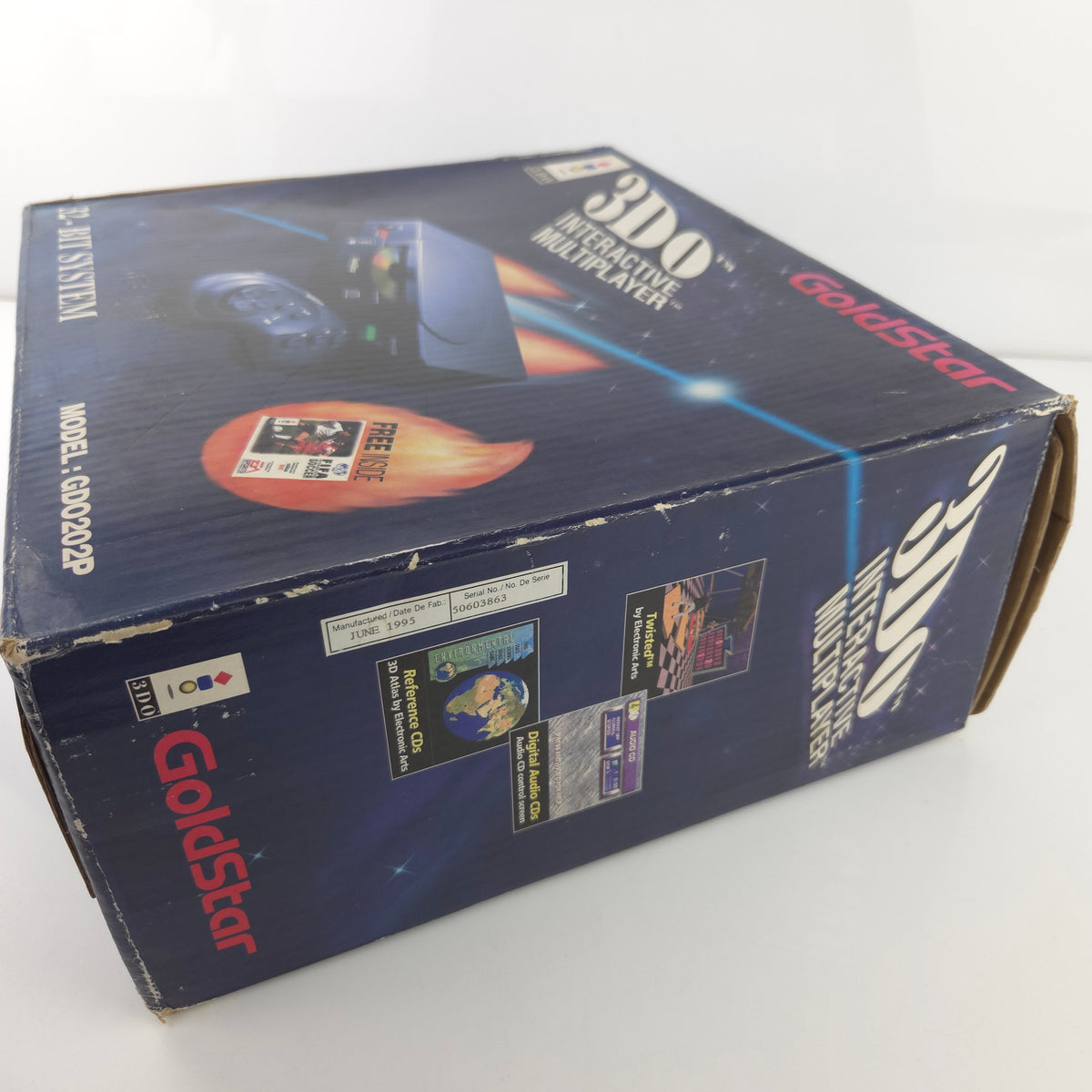 Panasonic 3DO Konsole Goldstar GDO202P OVP