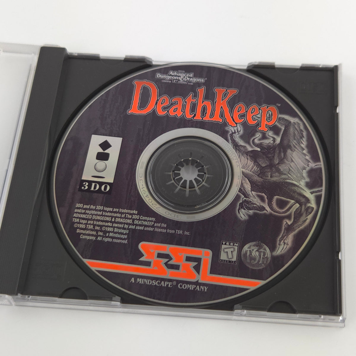 Panasonic 3DO Spiel Death Keep OVP CD NTSC Mindscape