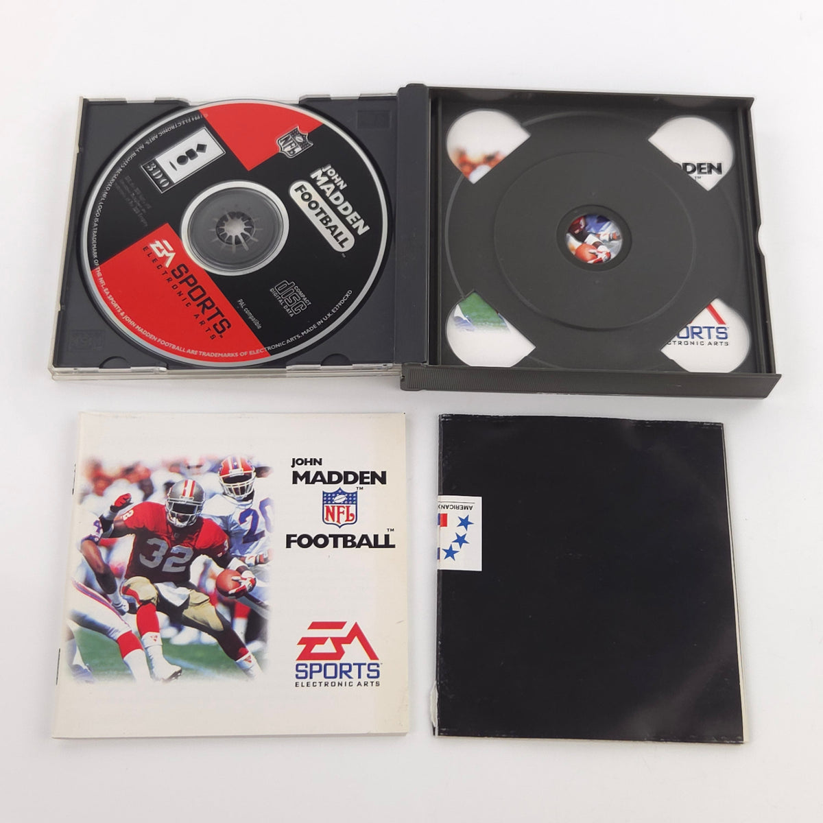 Panasonic 3DO Spiel John Madden NFL Football OVP PAL