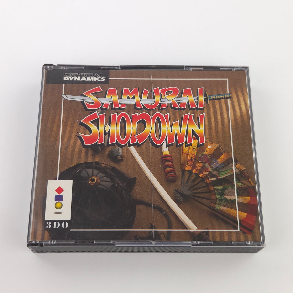 Panasonic 3DO Spiel Samurai Shodown OVP CD PAL Crystal