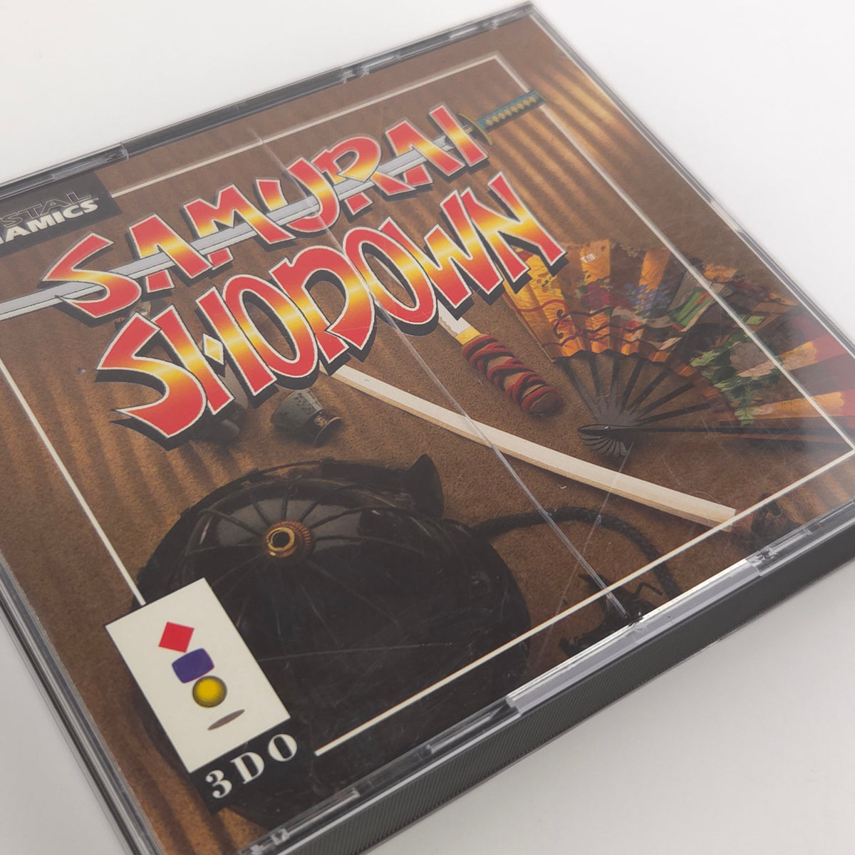 Panasonic 3DO Spiel Samurai Shodown OVP CD PAL Crystal