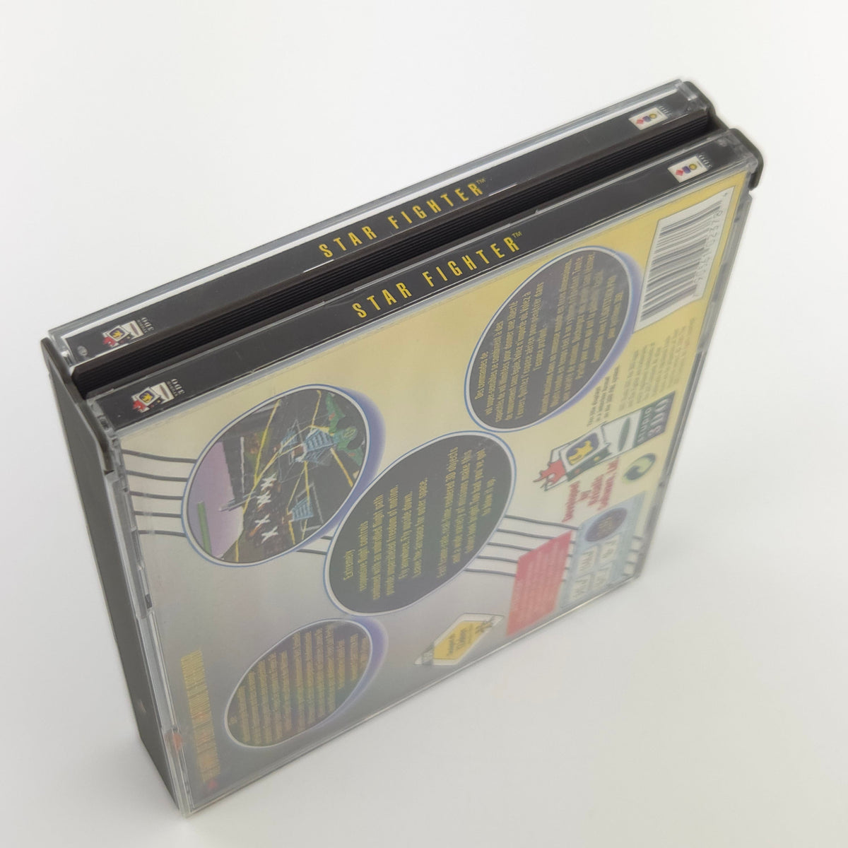 Panasonic 3DO Spiel Star Fighter OVP CD-ROM PAL