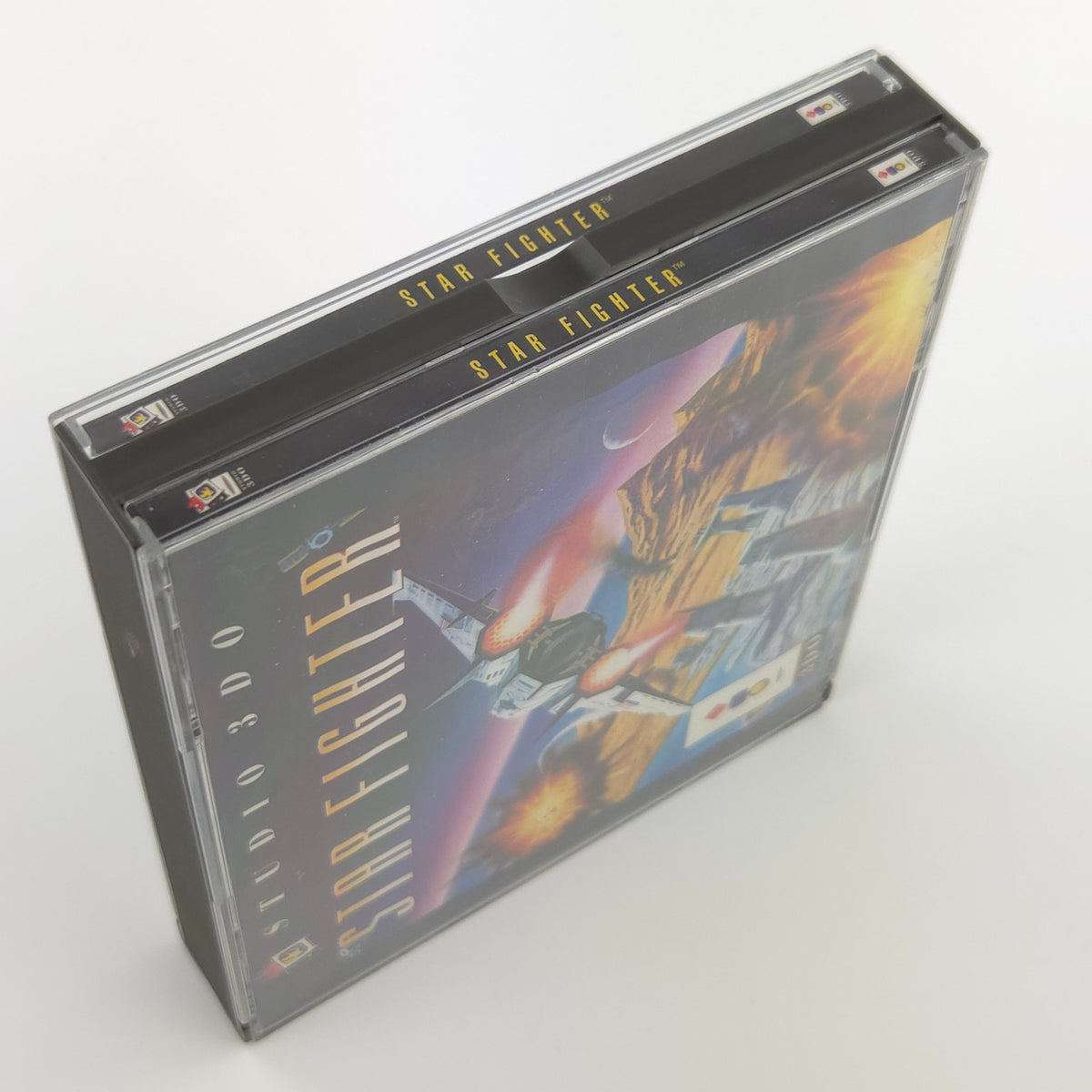 Panasonic 3DO Spiel Star Fighter OVP CD-ROM PAL
