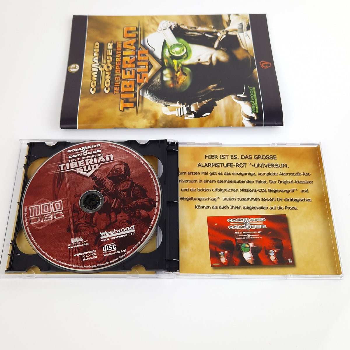 PC Spiel – Command & Conquer Teil 3 Operation Tiberian Sun OVP