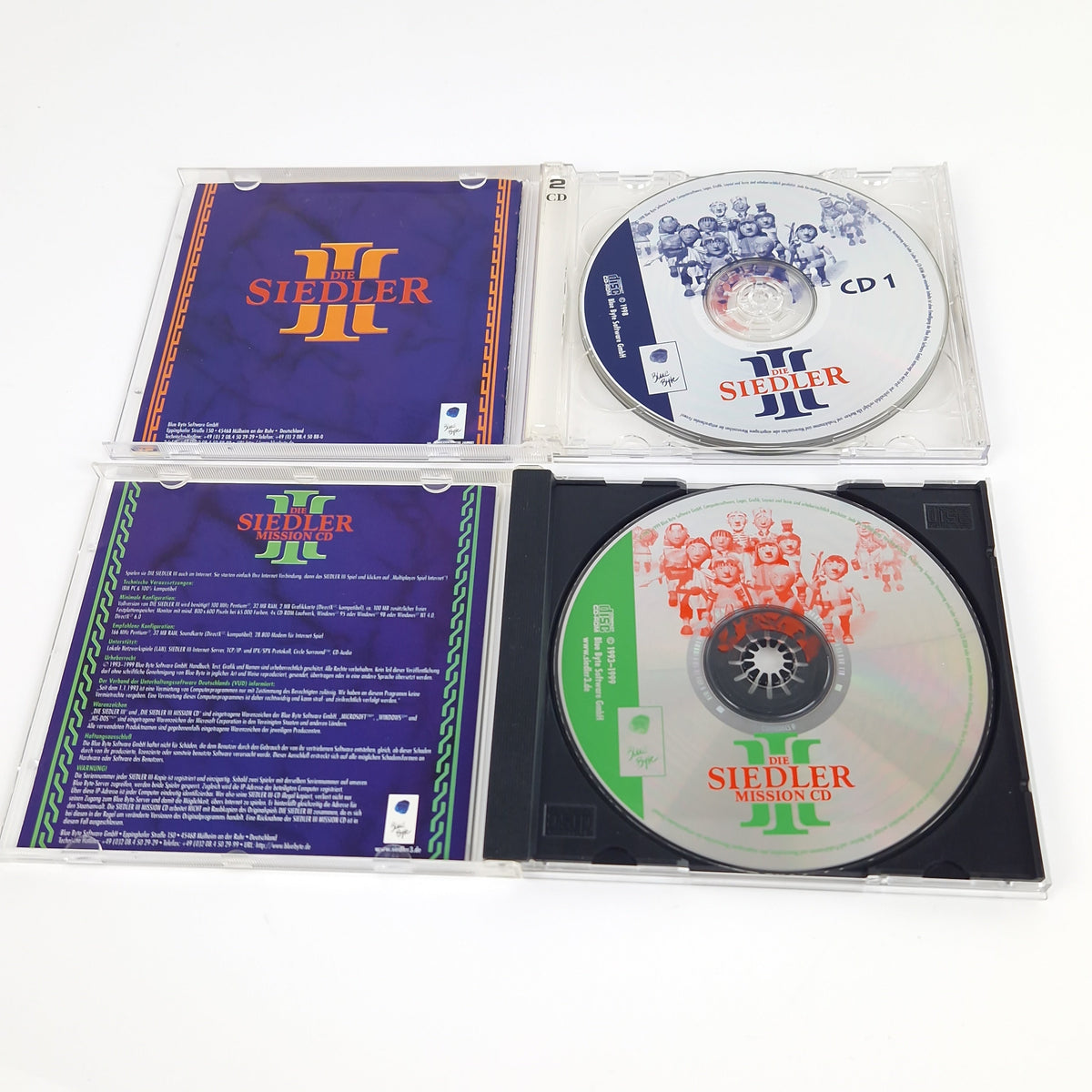 PC Spiel – Die Siedler III Mission CD Addon nahezu neuwertig