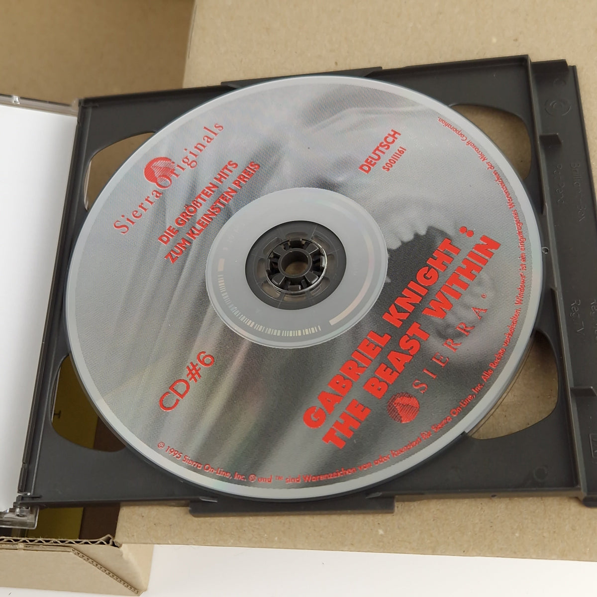 PC Spiel – Gabriel Knight Collectors Edition Big Box OVP