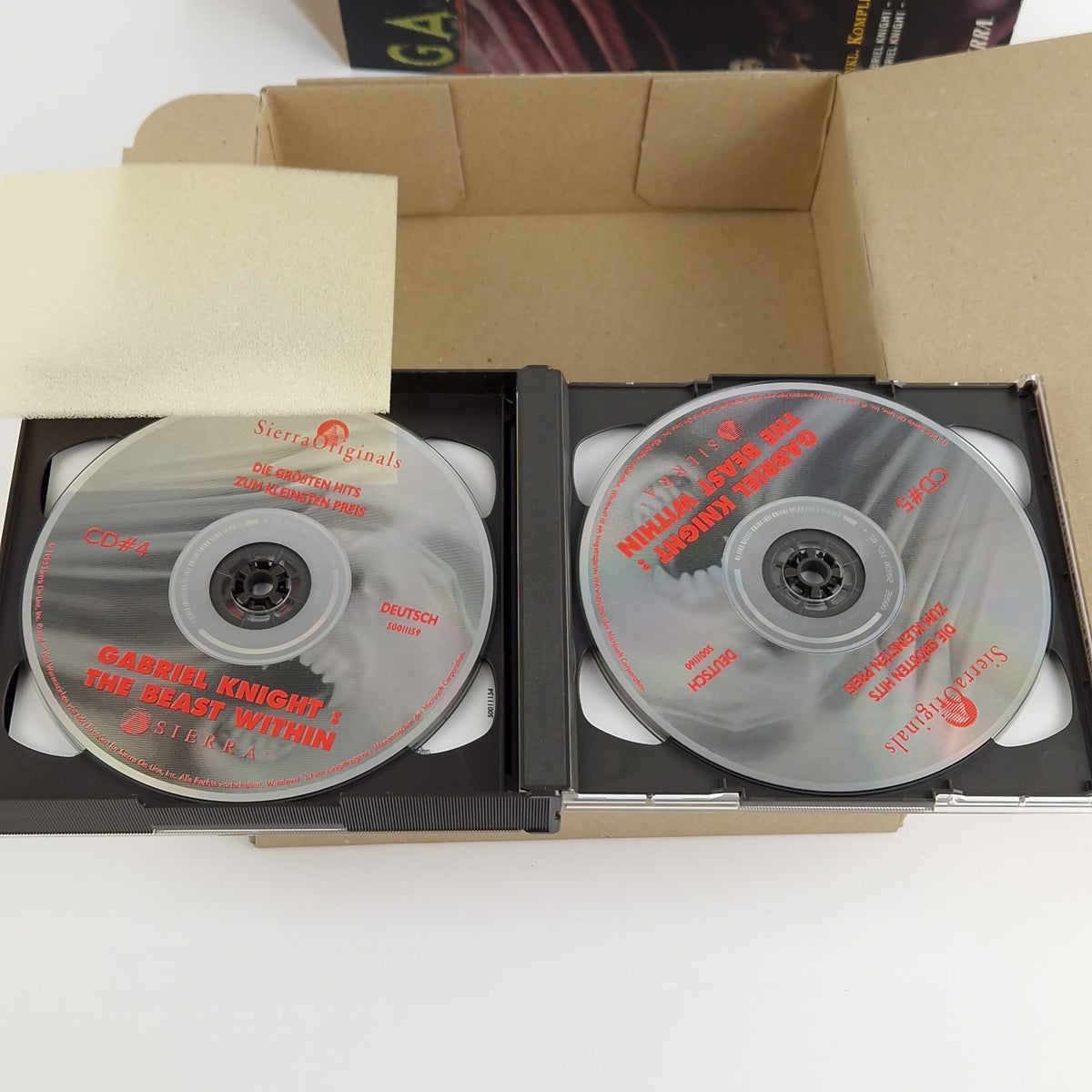 PC Spiel – Gabriel Knight Collectors Edition Big Box OVP