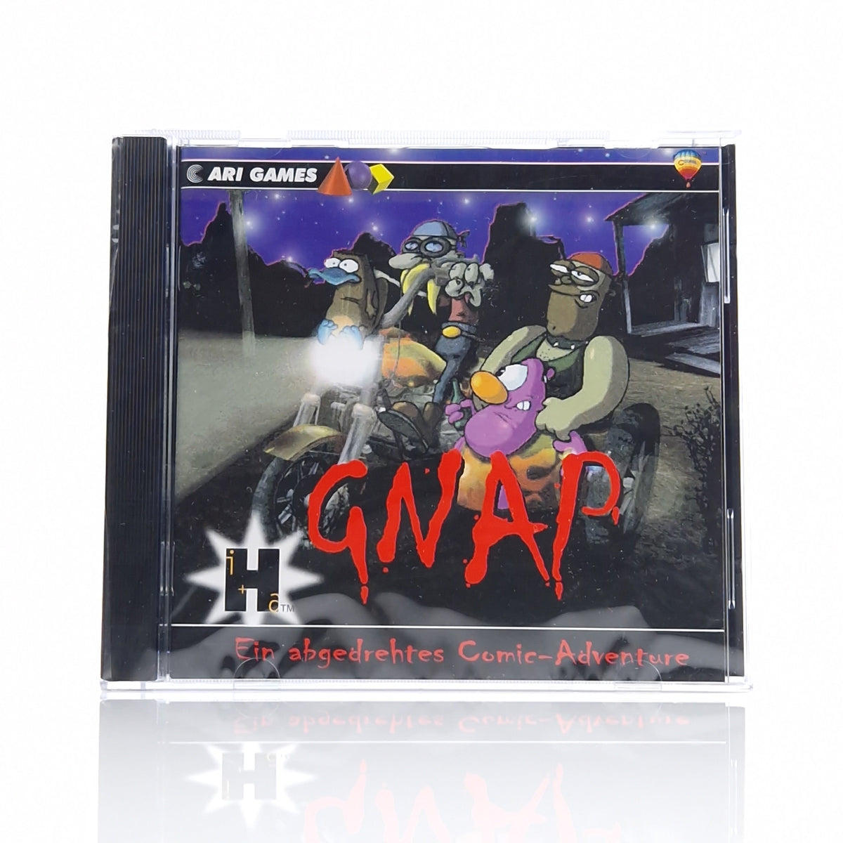 PC Spiel – GNAP CD Rom Anleitung Jewel Case Neu