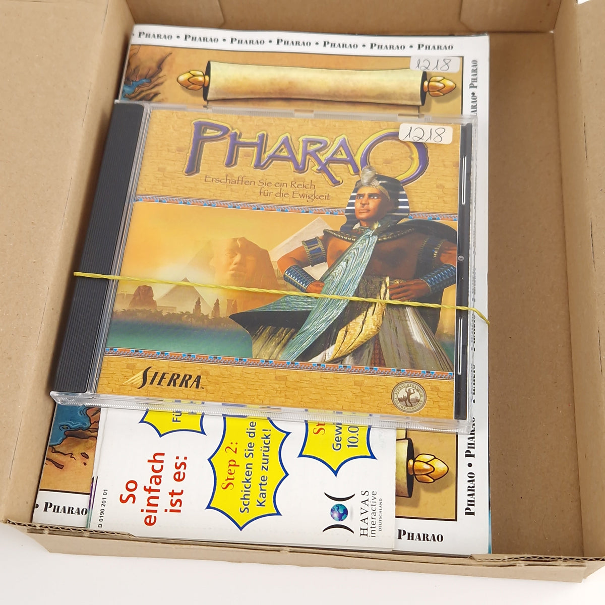 PC Spiel – Pharao Erschaffe Big Box OVP CD-ROM