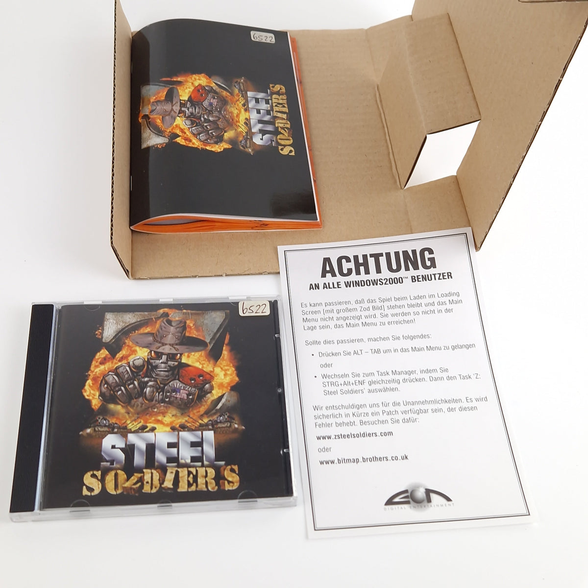 PC Spiel – Steel Soldiers Big Box OVP PAL dt. Version