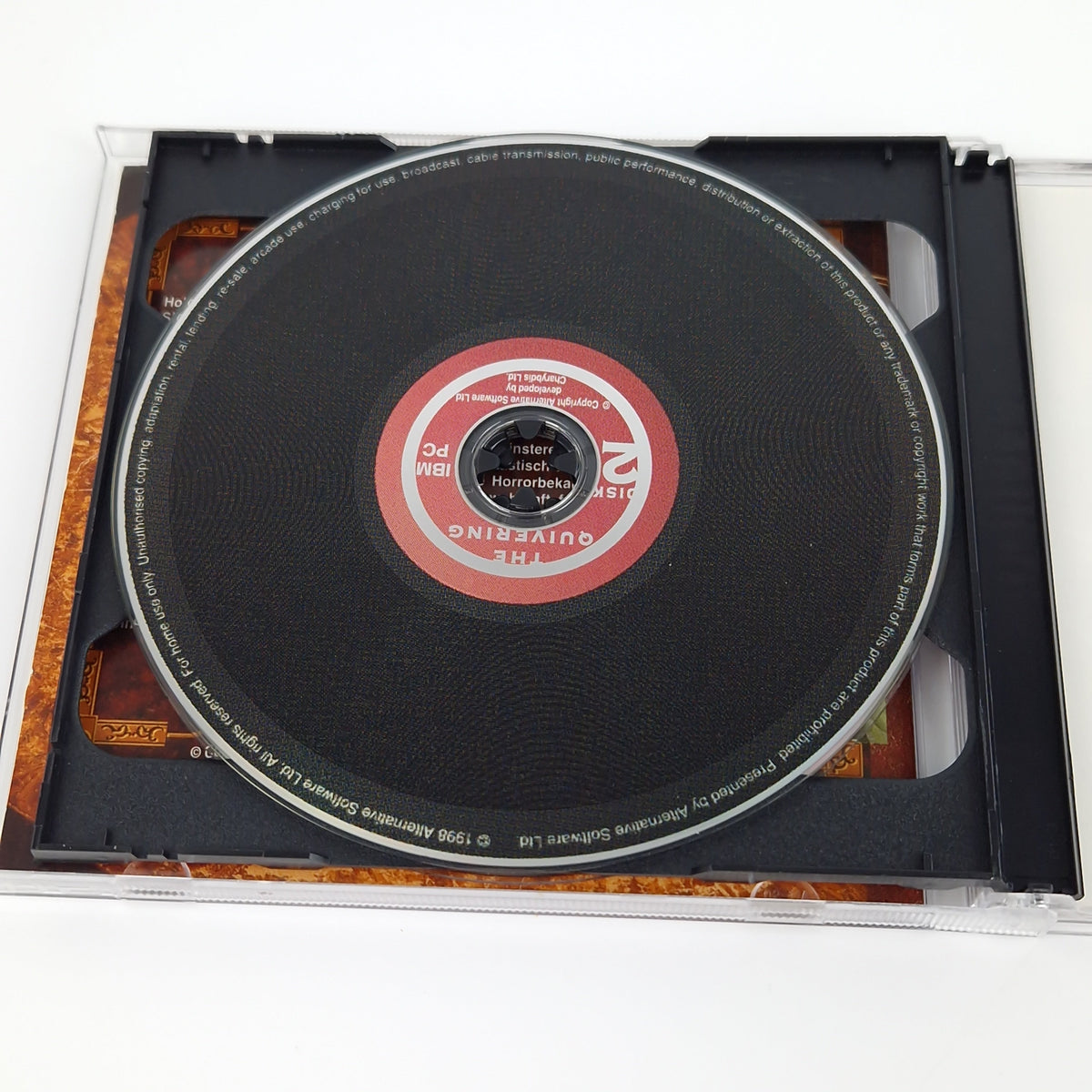 PC Spiel – The Quivering Jewel Case OVP PAL