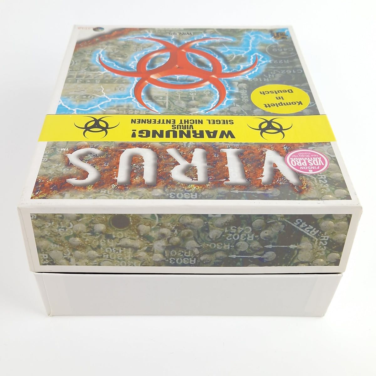 PC Spiel – Virus Warnung Siegel Big Box OVP CD-ROM