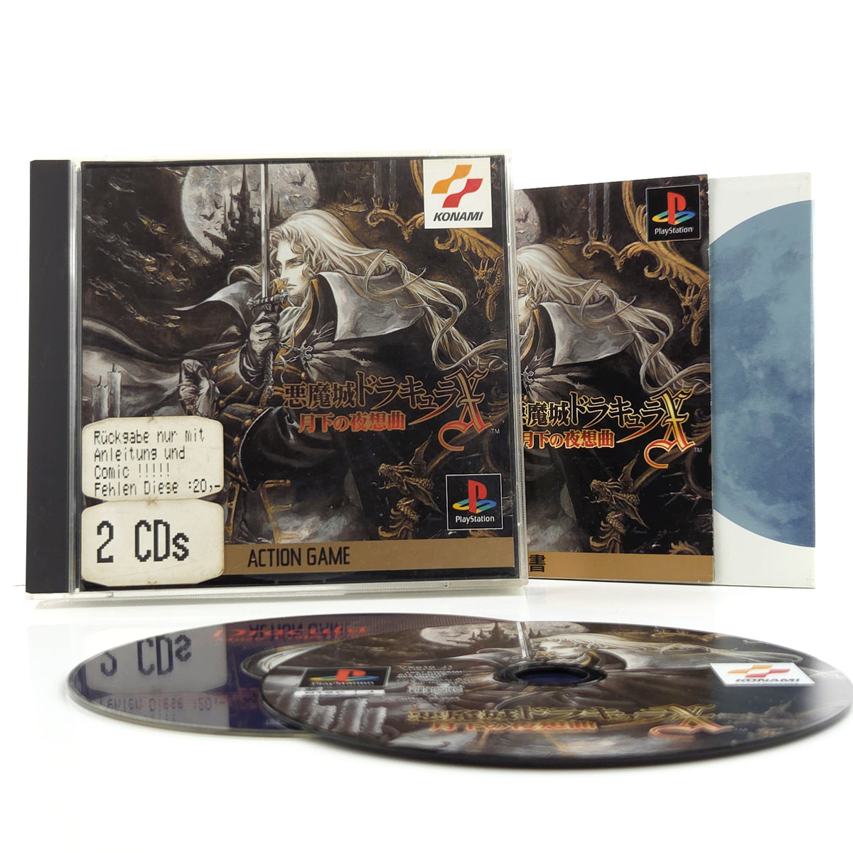 Playstation 1 Spiel – Akumajou Dracula X (OVP NTSC-J)