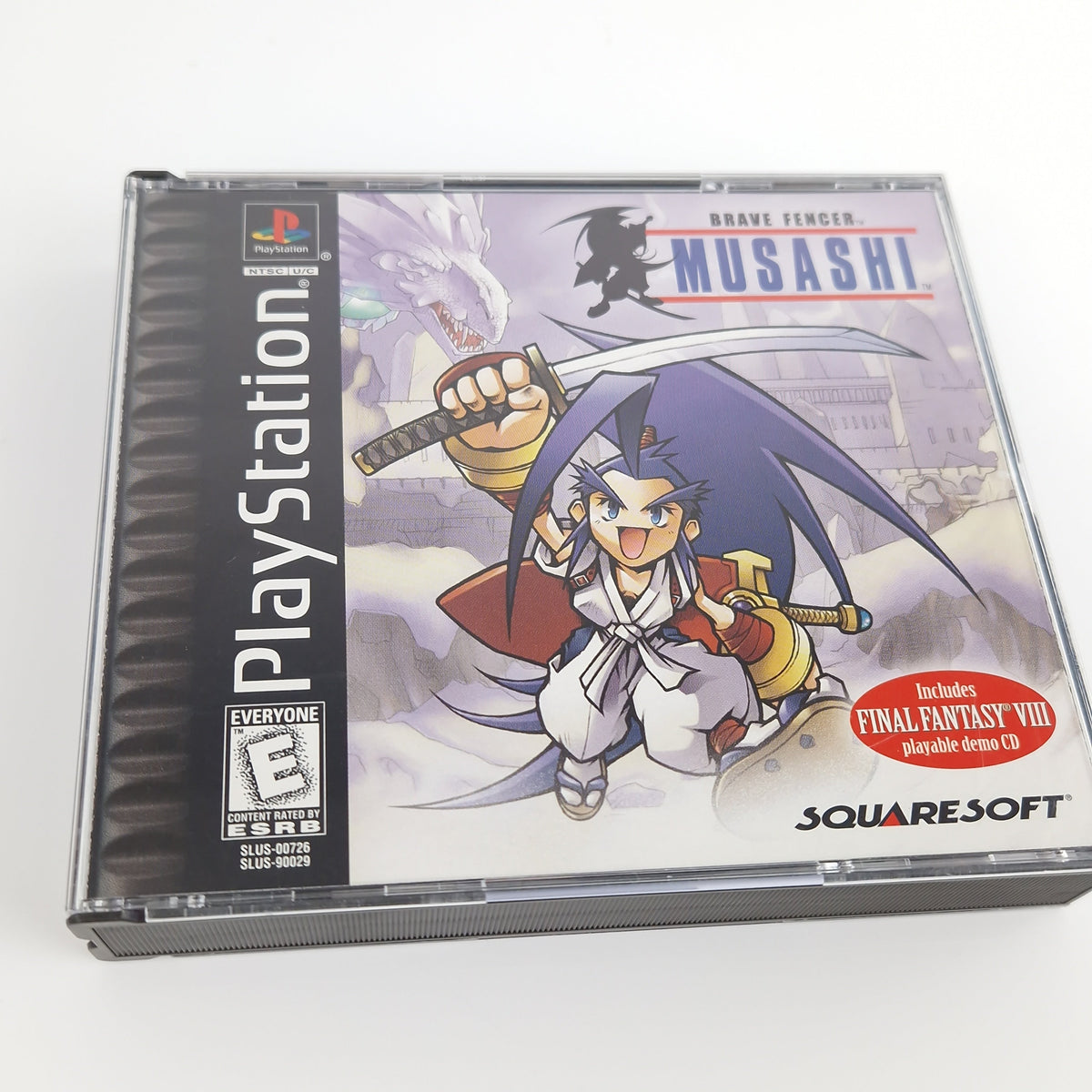 Playstation 1 Spiel – Brave Fencer Musashi + Guide (OVP)
