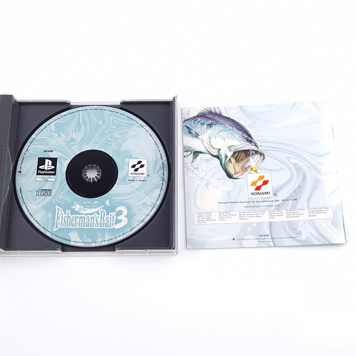 Playstation 1 Spiel – Fishermans Bait 3 PS1 OVP Angeln